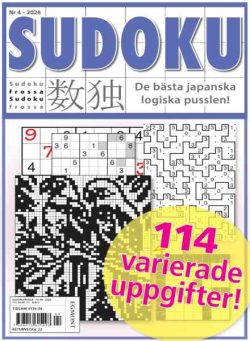 SudokuFrossa – April 2026