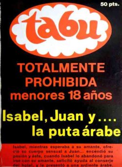 Tabu – Isabel, Juan Y La Puta Arabe
