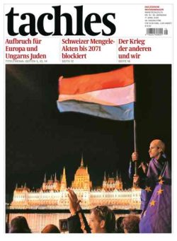 Tachles – 17 April 2026