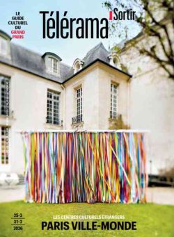 Telerama Sortir – 25 Mars 2026