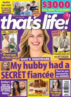 that’s life! Australia – 29 March 2026