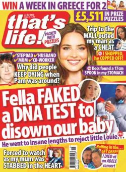 that’s life! UK – 16 April 2026