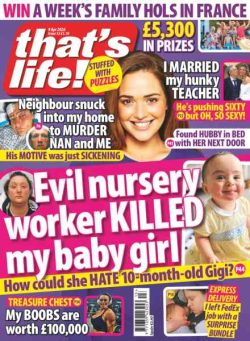 that’s life! UK – 2 April 2026