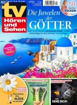 TV Horen und Sehen – 2 April 2026