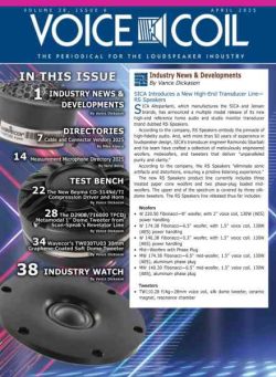Voice Coil Magazine – April 2025