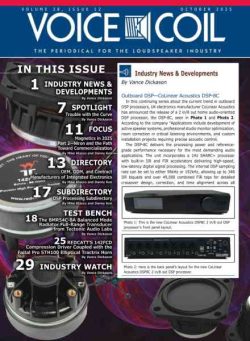 Voice Coil Magazine – October 2025