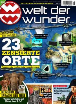 Welt der Wunder – Mai 2026