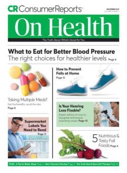 Consumer Reports on Health – November 2019