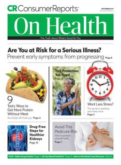 Consumer Reports on Health – September 2019