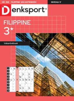 Denksport Filippine 3 Vakantieboek – 29 April 2026