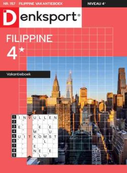 Denksport Filippine 4 Vakantieboek – 29 April 2026