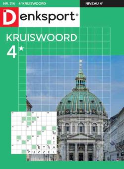 Denksport Kruiswoord 4 – 29 April 2026