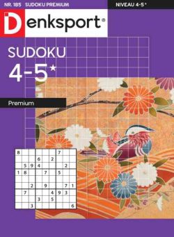 Denksport Sudoku 4-5 premium – 6 Mei 2026