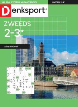 Denksport Zweeds 2-3 vakantieboek – 13 Mei 2026