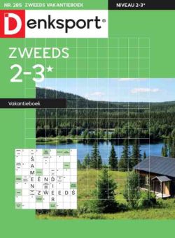 Denksport Zweeds 2-3 vakantieboek – 22 April 2026