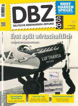 Deutsche Briefmarken-Zeitung – 13 Mai 2026
