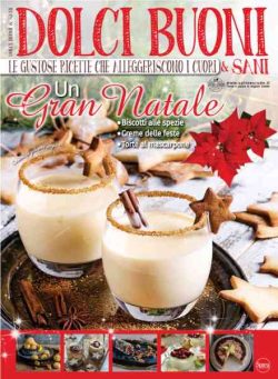 Dolci Buoni e Sani – Novembre-Dicembre 2021