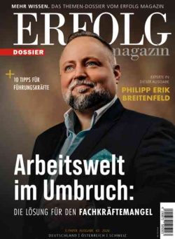 Erfolg Magazin Dossier – Mai 2026