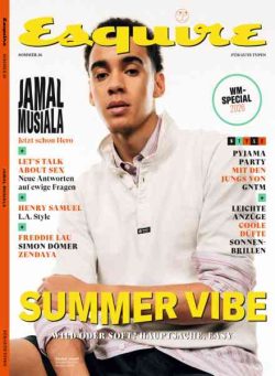 Esquire Germany – Sommer 2026