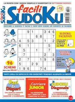 Facili Sudoku – Maggio 2026