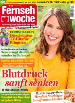 Fernsehwoche – 15 Mai 2026