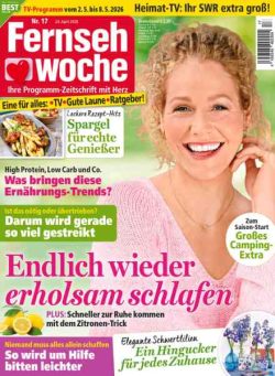 Fernsehwoche – 24 April 2026