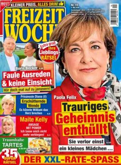 Freizeitwoche – 6 Mai 2026