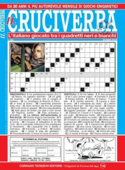Il Cruciverba – Giugno 2026