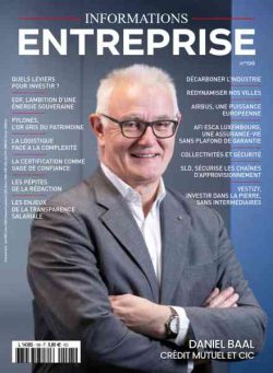 Informations Entreprise – Avril-Juin 2026