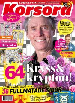 Korsord – 11 Maj 2026