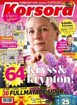 Korsord – 27 April 2026