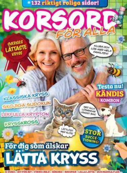 Korsord & Sudoku – 10 Maj 2026