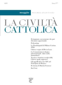 La Civilta Cattolica – Maggio 2026