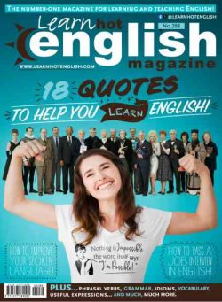 Learn Hot English – Issue 288 2026