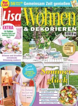 Lisa Wohnen & Dekorieren – Juni 2026