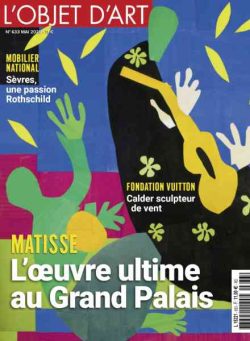 L’Objet D’Art – Mai 2026