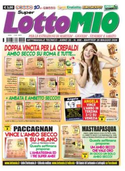 Lottomio del Giovedi – 26 Maggio 2026
