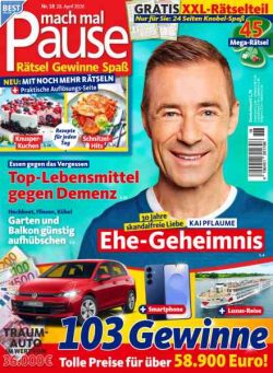 Mach mal Pause – 28 April 2026