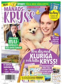 Manads-Kryss – April 2026