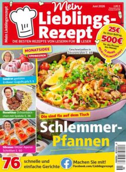 Mein Lieblingsrezept – Juni 2026