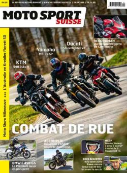 Moto Sport Suisse – Avril 2026