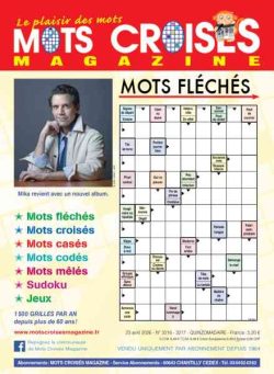 Mots Croises Magazine – 23 Avril 2026