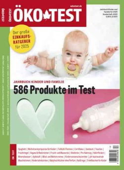 Okotest Jahrbuch – Kinder und Familie 2025