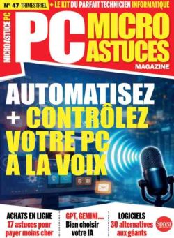 PC Micro Astuces – Avril-Juin 2026