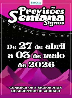 Previsoes da Semana – 27 Abril 2026