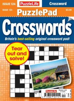 PuzzleLife PuzzlePad Crosswords – May 2026