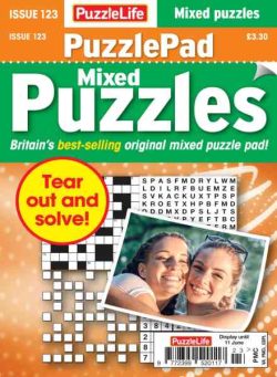 PuzzleLife PuzzlePad Puzzles – Issue 123 2026