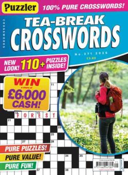 Puzzler Tea-Break Crosswords – Issue 371 2026
