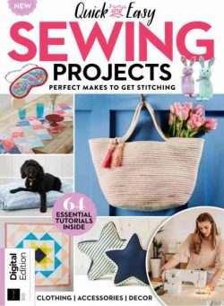 Quick and Easy Sewing Projects – 2nd Edition – May 2026