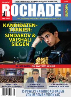 Rochade Europa – Mai 2026